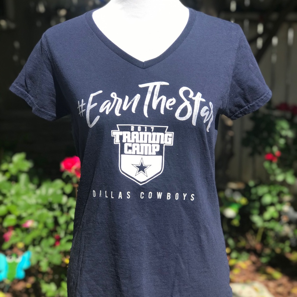 Dallas Cowboys Training Camp V-Neck Tee